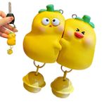 Youngwier Çiftler için Anahtarlıklar - Sevimli Kolye Ucu ile Yaratıcı Anahtarlık | Kadın Erkek Karikatür Kolye Ucu Charm için Araba Anahtarlık, bir, Refer to description