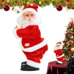Youngwier Müzikli dans eden Noel Baba, şarkı söyleyen Noel Baba | Elektrikli Noel Baba bebeği | Şarkı söyleyen müzikli sallayan Noel Baba ganimet, animasyonlu Noel Baba oyuncağı
