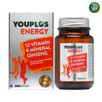 YouPlus Energy 12 Vitamin 8 Mineral Ginseng 10x30 Tablet
