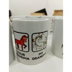Your Grandma My Grandma Kupa - Büyükanne Karşılaştırma Komik Seramik Bardak 325ml