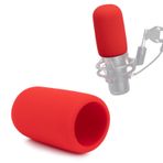 YOUSHARES HyperX QuadCast Mikrofon için Mikrofon Ön Cam, Profesyonel Hyperx QuadCast Pop Filtresi, Köpük Mikrofon Kapakları Kayıt Kalitesini Artırır