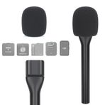 YOUSHARES Röportaj Taşınabilir Kablosuz Mikrofon Adaptörü DJI Mic, DJI Mic 2, Rode Wireless GO, GO II, Kablosuz Me/Kablosuz Pro Mikrofon Sistemi ile Uyumlu Kablosuz Mikrofon Sistemi Taşınabilir