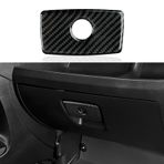 Youtaiche Karbon Fiber Saklama Kutusu Panel Sticker Yolcu Koltuğu Saklama Kutusu Trim Kapak İç Dekorasyon Aksesuarları Dodge RAM Promaster 2014-2021/2007-2023 Fiat Ducato, Citroen Jumper, Peugeot Boxer