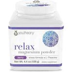 Youtheory Relax Magnesium Powder-Orijinal Usa Magnezyum Tozu Berry Flavour 126 gr 21 Porsiyon - relaxmagnesium