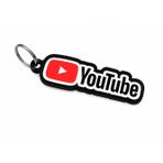 YouTube Tasarımlı Anahtarlık | Sert Plastik Dayanıklı Anahtarlık | Modern Şık Aksesuar