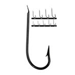 Youvella 1318 100'lü Kutu Siyah Palalı Kalın Çapraz Olta İğnesi
