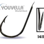 Youvella 1411 100 Adet Siyah-Nikel NO:1/0 Kore İğne