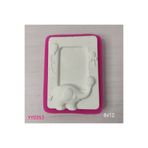 YOYOMOLD YY0353 Fil ve Uçan Balon Kabartmalı Dikdörtgen Çerçeve Silikon Kalıp