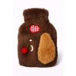YOYOSO Puppy Sıcak Su Torbası, Termofor 800 ml Koyu Kahve