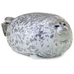 YOZATIA Tombul Blob Mühür Yastık, Dev Dolgu Hayvanlar Sarılma Yastığı, Anime Peluşlar Sevimli Yastıklar Büyük (23,6 inç)