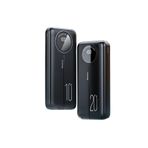 YP40 10.000 mAh Dijital Göstergeli USB3.0 PD Hızlı Şarj Powerbank - Siyah 376008