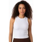 Ypc Kadın Pamuklu Kaşkorse Sıfır Kol Atlet BODY(1615) - Beyaz - L - XL