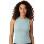 Ypc Kadın Pamuklu Kaşkorse Sıfır Kol Atlet BODY(1615) - Yeşil - L - XL
