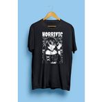 YQYQ Unisex Kulaklık Muzik Genç Kız Çocuk Siyah Beyaz Tasarım Baskılı Tişört YQYQ2247T