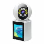 Ys-15 Pon Monitorlu 5Mp Ultra Hd 4K Gece Goruslu İki Yonlu Sesli Ve Goruntulu Bebek Kamerasi