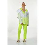 Ysatis Oversize Kapüşonlu Neon Kadın Ceket - Günlük Spor