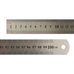 Ysb 100 cm Çelik Cetvel Inç Ölçülü - Light Havana - 95 Adet