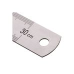 YSB 30 Cm Çelik Cetvel Inç Ölçülü