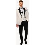 Ysf Erkek Krem Yelekli Kırlangıç Yaka Slim Fit Damatlık - 56 / 6 - 6 Drop