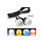 YSGMOTOPARTS Kartal Gözü Glass Mini Led Aydınlatma Seti 12 Volt Mavi Renk