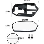 Ysgmotoparts Xmax Techmax 250/300 2023-2025 Kör Nokta Ayna Seti