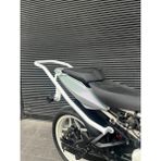 YSN Bajaj Pulsar NS200 Kuyruk Koruma Demiri – Yasin Motor Özel Üretim Arka Koruma Barı - Beyaz