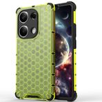 Ysnzaq Xiaomi Redmi Note 13 Pro 4G (5G Değil), Askeri Sınıf Koruma Darbeye Dayanıklı Sararma Önleyici Sert PC + Yumuşak TPU Sağlam Kılıf Kapak Xiaomi Redmi Note 13 Pro 4G / Poco M6 Pro 4G.JH Yeşil