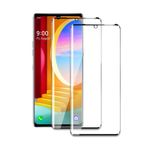YSVDTEE LG velvet/LG G9 için 2 adet koruyucu folyo, 3D kavisli tam kaplama koruyucu cam folyo, çizilmez, yağ tutmaz, kabarcık tutmaz, kolay kurulum