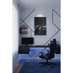 YTD ART DESİGN Racing Motor Ve Sürücü Tablo Kanvas Dikey Tasarım