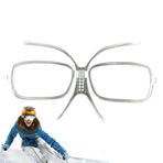 YTGOCN Kayak Gözlüğü Lens Ekleme, Reçeteli Kayak Gözlüğü Eklemeler,Ayarlanabilir Optik Adaptör - Esnek Optik Ek Parça, Erkekler Kadınlar için Bükülebilir Snowboard Gözlüğü Ek Parçası