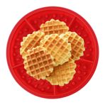 YTGOCN Pişirme için Waffle Kalıp,Silikon Waffle Kalıp,Silikon Waffle Makinesi Pişirme Tepsisi | Kurabiye Çikolata Makinesi, Yapışmaz Fırın Tepsisi Kalıbı, Waffle için Waffle Makinesi Silikon Kalıp