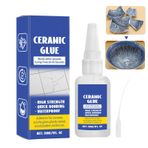 YTGOCN Seramik Tutkalı,Çömlekçilik Tamir Tutkalı,Seramik Mastik Güçlü Tutkal - Seramik Tamir 30 ml Güçlü Yapıştırıcı, Porselen Tutkalı Şeffaf Tutkal, Cam Tutkalı Güçlü Bağ, Anında Süper Yapıştırıcı