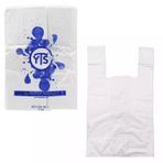 YTS Beyaz Atlet Poşet Büyük Boy 30x60 Hışır Poşet