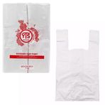 YTS Ekonomik Beyaz Atlet Poşet Büyük Boy 30x60 Hışır Poşet