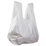 YTS F2 Kurban Et Taşıma Poşeti 45x85 Jumbo Boy Beyaz Atlet Poşet