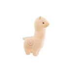 Yuanbao 28 cm Alpaka Bez Bebek Koyun Peluş Oyuncak (Yurt Dışından) - Beyaz