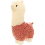 Yuanbao 28 cm Alpaka Bez Bebek Koyun Peluş Oyuncak (Yurt Dışından) - Pembe