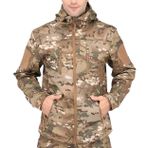 YuanDiann Erkek taktik softshell ceket, kamuflaj ceket, kapüşonlu, polar astar, sıcak, su geçirmez, rüzgar geçirmez, dış mekan, ordu, trekking, av, yürüyüş mantosu, CP., 3XL