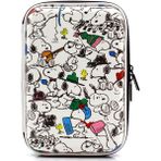 Yuandong Snoopy Büyük Kapasiteli Kırtasiye Kalem Çantası (Yurt Dışından) - Beyaz