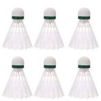YUANZ 6'lı Paket Badminton LED Direksiyon, Plastik Badminton Direksiyon, Dış Mekan ve İç Mekan için Spor Direksiyon (Beyaz)