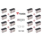 Yuasa NP 12V 7 Ah F1 İnce Bakımsız Kuru Akü