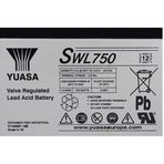 Yuasa SWL750 12V 24.4 Ah Bakımsız Kuru Akü