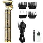 Yuba Avm PS-033 Çelik Kasa Profesyonel T-Bıçak Saç Sakal Ense ve Çizim Tıraş Makinesi - Orijinal