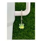 YuccaCo Accessorize Your Life Karanlıkta Parlayan Kurbağa Kermit Termos Süsü/Kurbağalı Termos Charm/ Hayvan Figür Çanta Charm