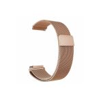 Yuccatech Huawei Watch Gt 3 46Mm Uyumlu Krd-12 Metal Pat Kordon Rose Gold