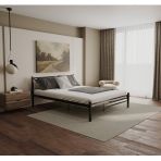 Yuceer Home Cift Kisilik Metal Karyola Ortopedik Ferforje Karyola 160X200 Cm