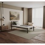 Yuceer Home Tek Kisilik Metal Karyola Ortopedik Ferforje Karyola 90X200 Cm