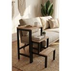 YüceerHome Katlanabilir 3 Katlı Zigon Sehpa