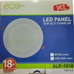 Yücel 18W Eko Yuvarlak Günışığı 3000k Led Panel