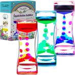 YUE MOTION Duyusal Oyuncaklar, Çocuk Aktivitesi, Sakin Rahatlatıcı Masa Oyuncakları, Anksiyete Oyuncakları, Otizm Oyuncakları, ADHD Oyuncaklar, Çeşitli Renkler, 3'lü Paket (Stil #3)